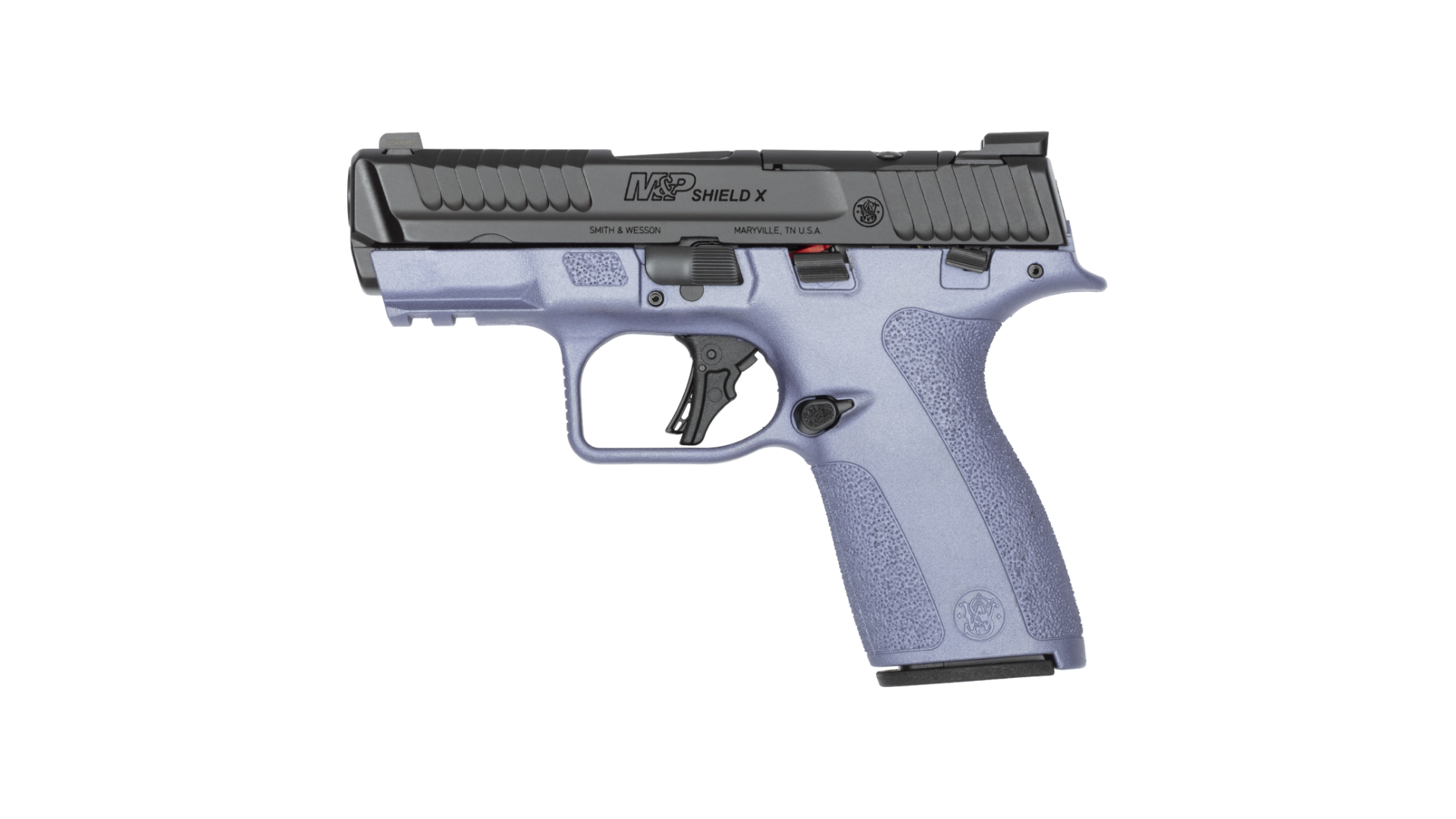 Smith Wesson Shield X 9mm Black/Orange 13+1 Optics-Ready