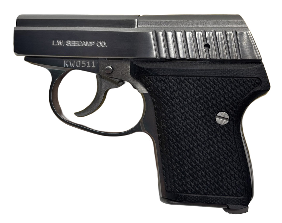SEECAMP LWS-25 25 ACP 2IN BARREL POLISHED SS BLACK GRIPS LWS-25