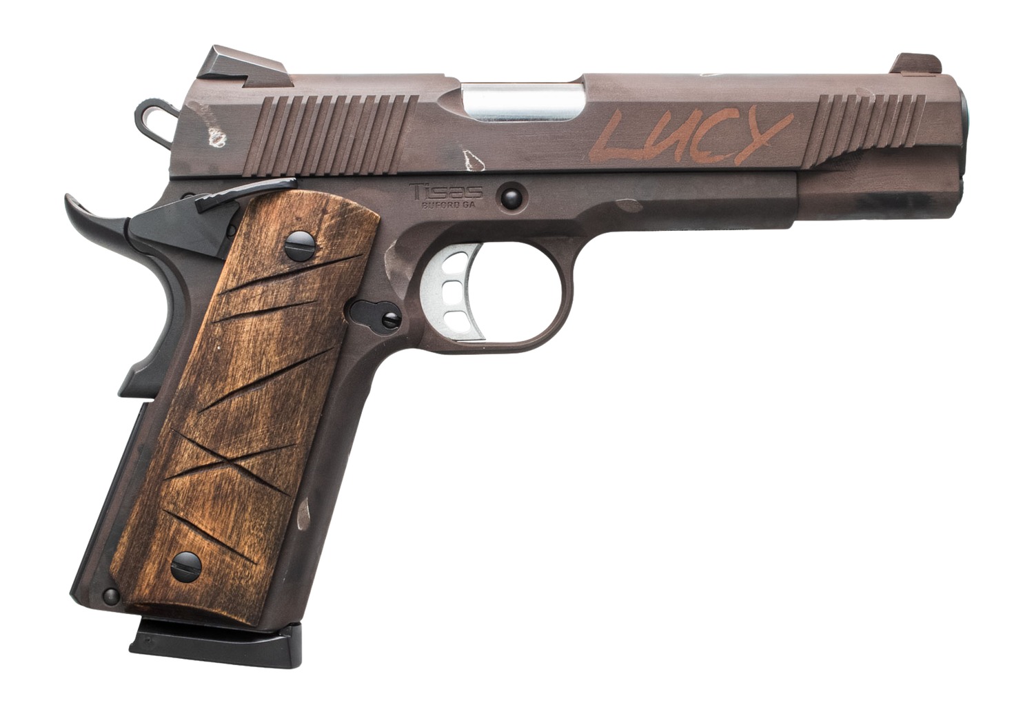 Tisas Arms 1911 Duty 45 ACP 8+1 5" Stainless Steel