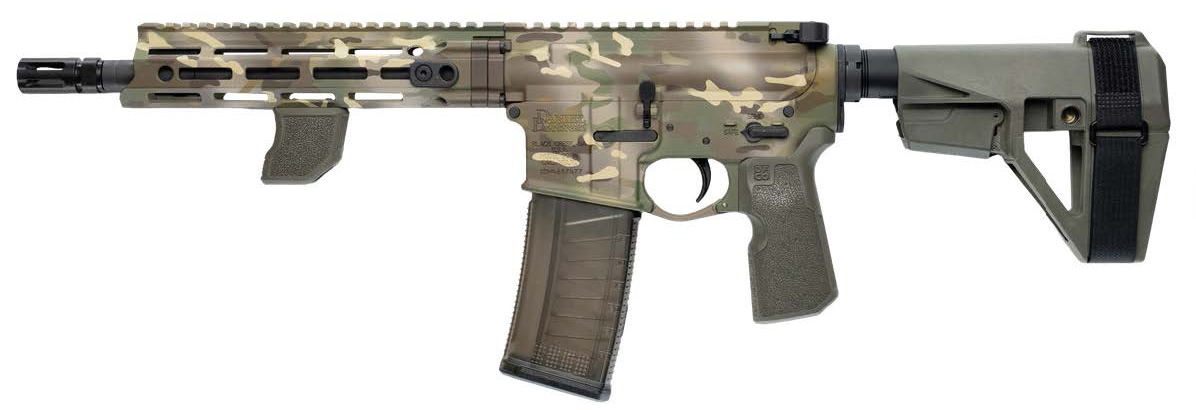 CNC Daniel Defense DDM4 V7 5.56 Woodland Camo Rifle