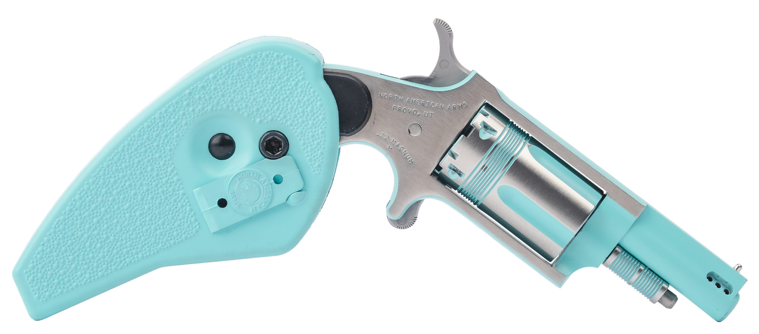 North American Arms Iris .22 LR Revolver with Folding Holster Grip
