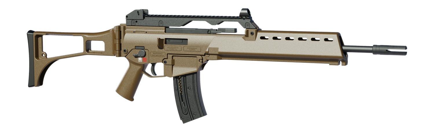 HK 81001322 G36 .22 LR Semi-Auto Rifle, FDE