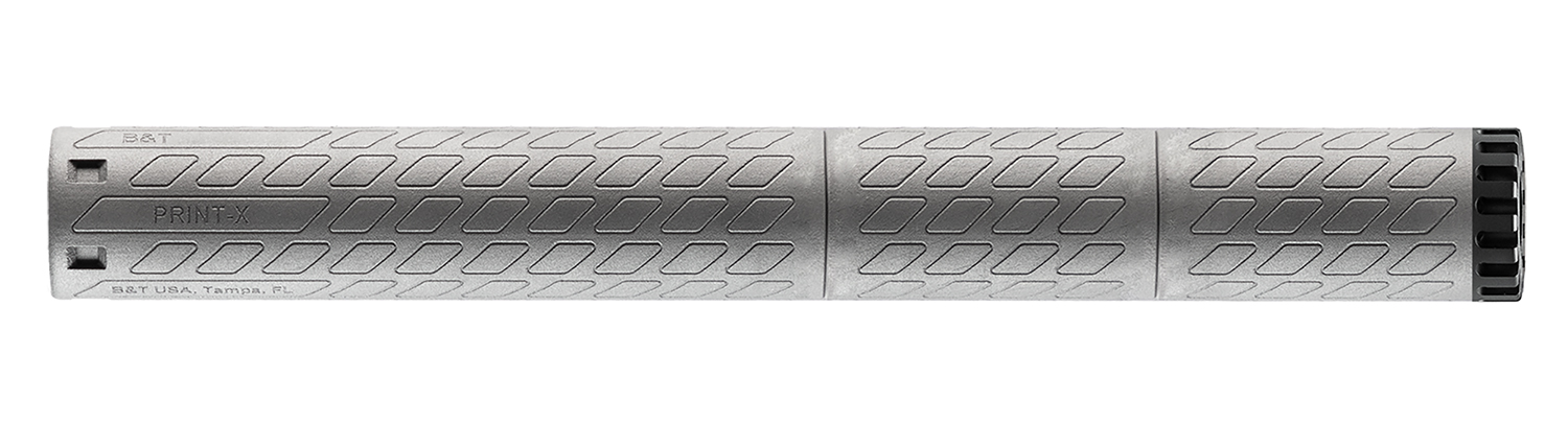 B SD-MP5SD-RBS-M Suppressor 9mm Gray Anodized Titanium