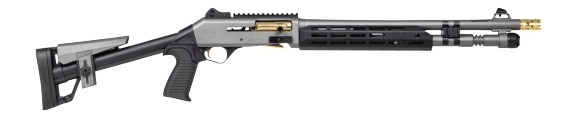 Panzer Arms M4 Speed Pro 12 Gauge Semi-Auto Shotgun Gray