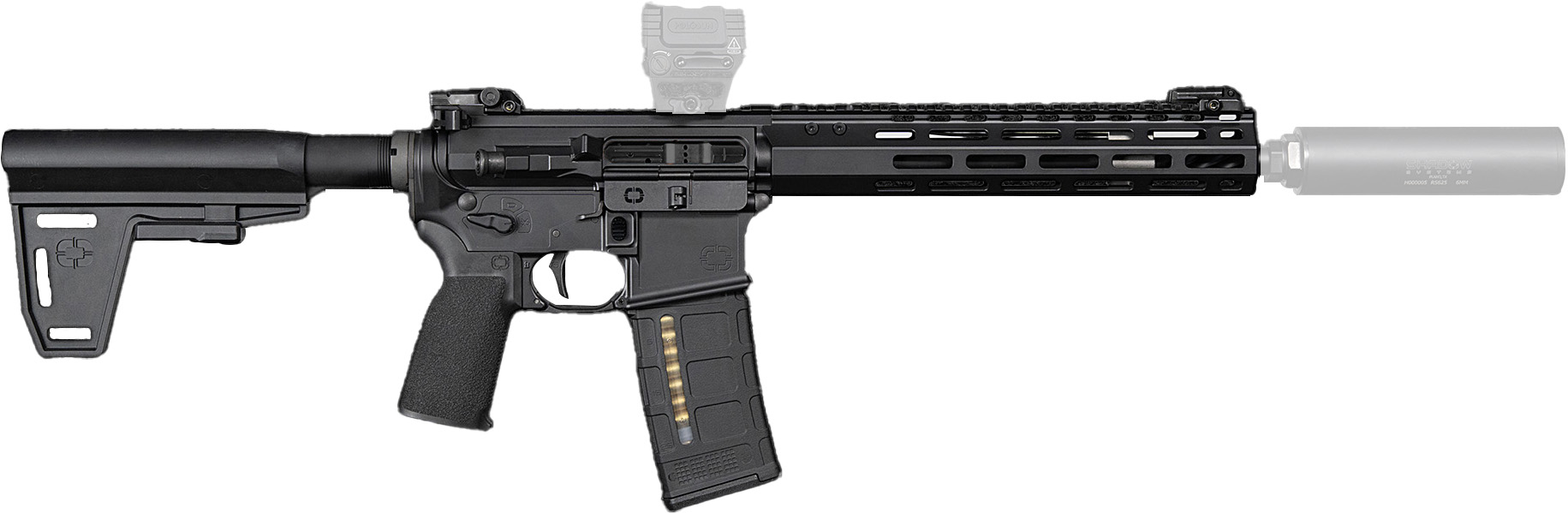 Shadow Systems SHD E526 5.56 NATO 11.5" Semi Auto Handgun