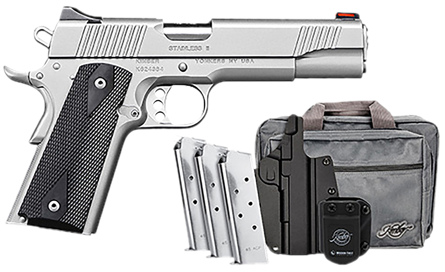 Kimber 1911 Stainless II Club Bundle .45 ACP Pistol