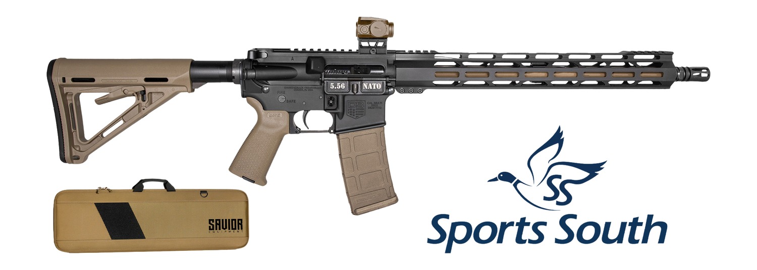 Diamondback DB15 5.56 NATO 16" FDE Cerakote AR Rifle