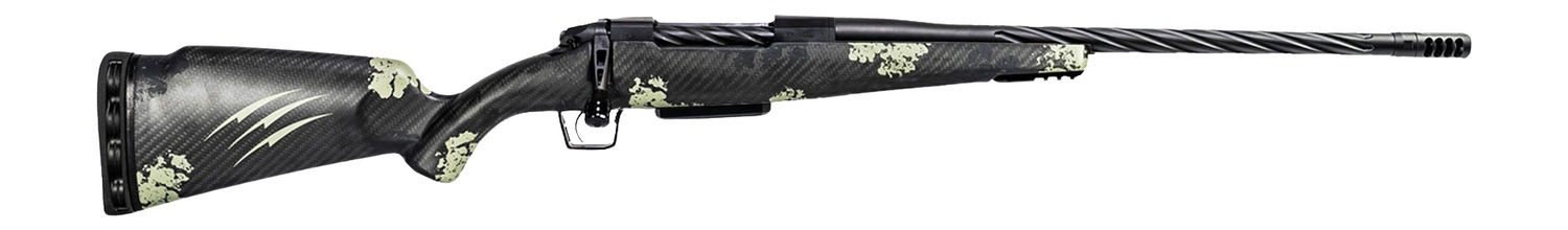 Fierce Firearms ROGSSX22CM22BF Twisted Rogue XP 22 Creedmoor 3+1 22" Black Cerakote Spiral Fluted Threaded Barrel, Stainless Steel Drilled Tapped Receiver, Picatinny Rail Forend, LR Negative Comb Ca