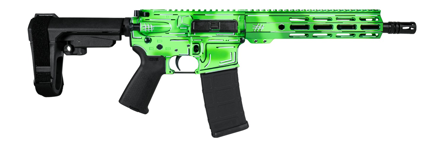 Shark Coast Tactical Anime-15 Green 5.56 NATO AR Pistol
