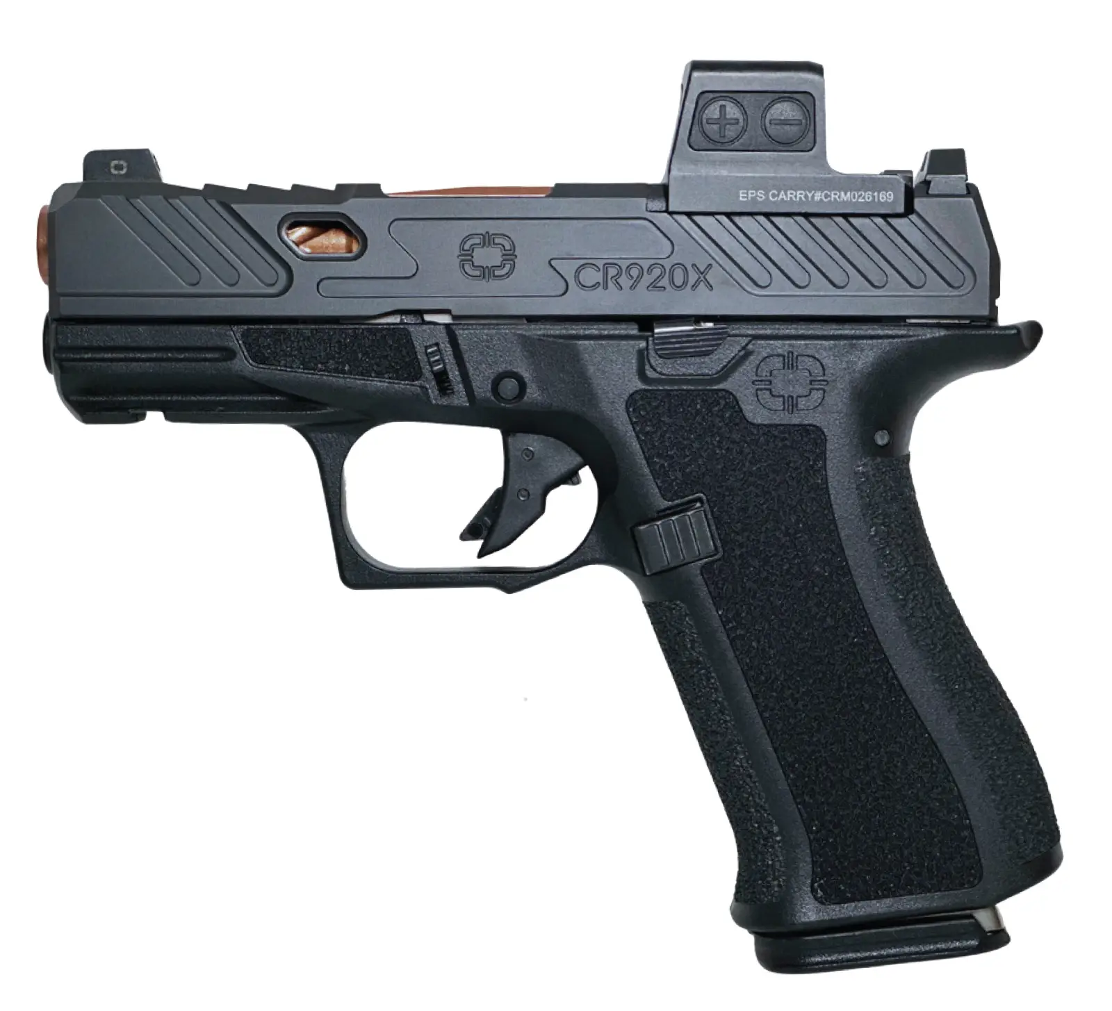 Shadow Systems CR920X HGA 9mm Pistol with Bronze Barrel Holosun EPS