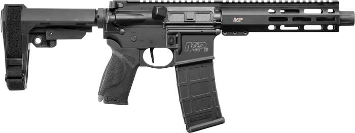 S M Pistol 5.56 NATO 7.5" Barrel with SBA3 Brace