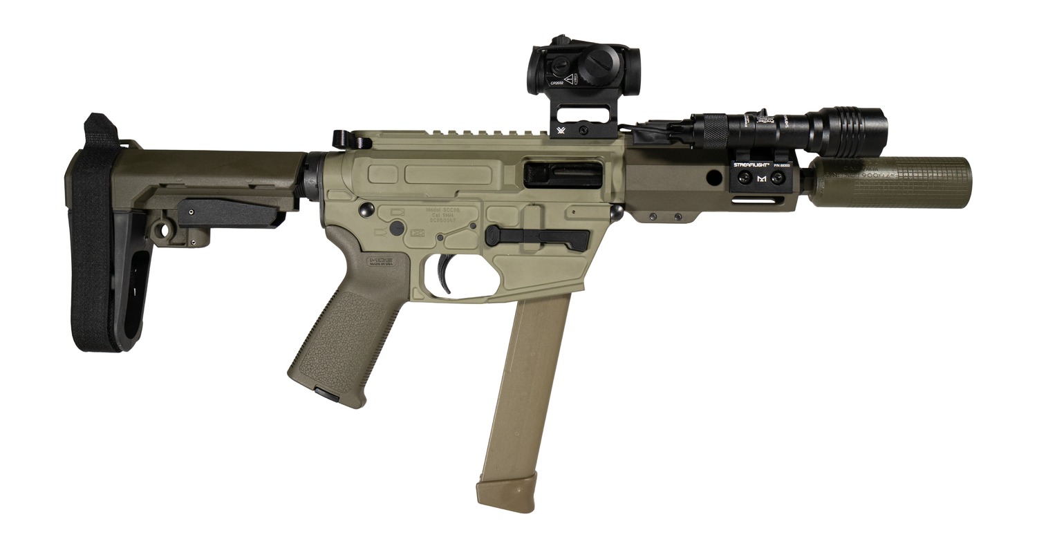 Shark Coast Tactical Creepy Knoll 9mm Luger 30+1 AR Pistol