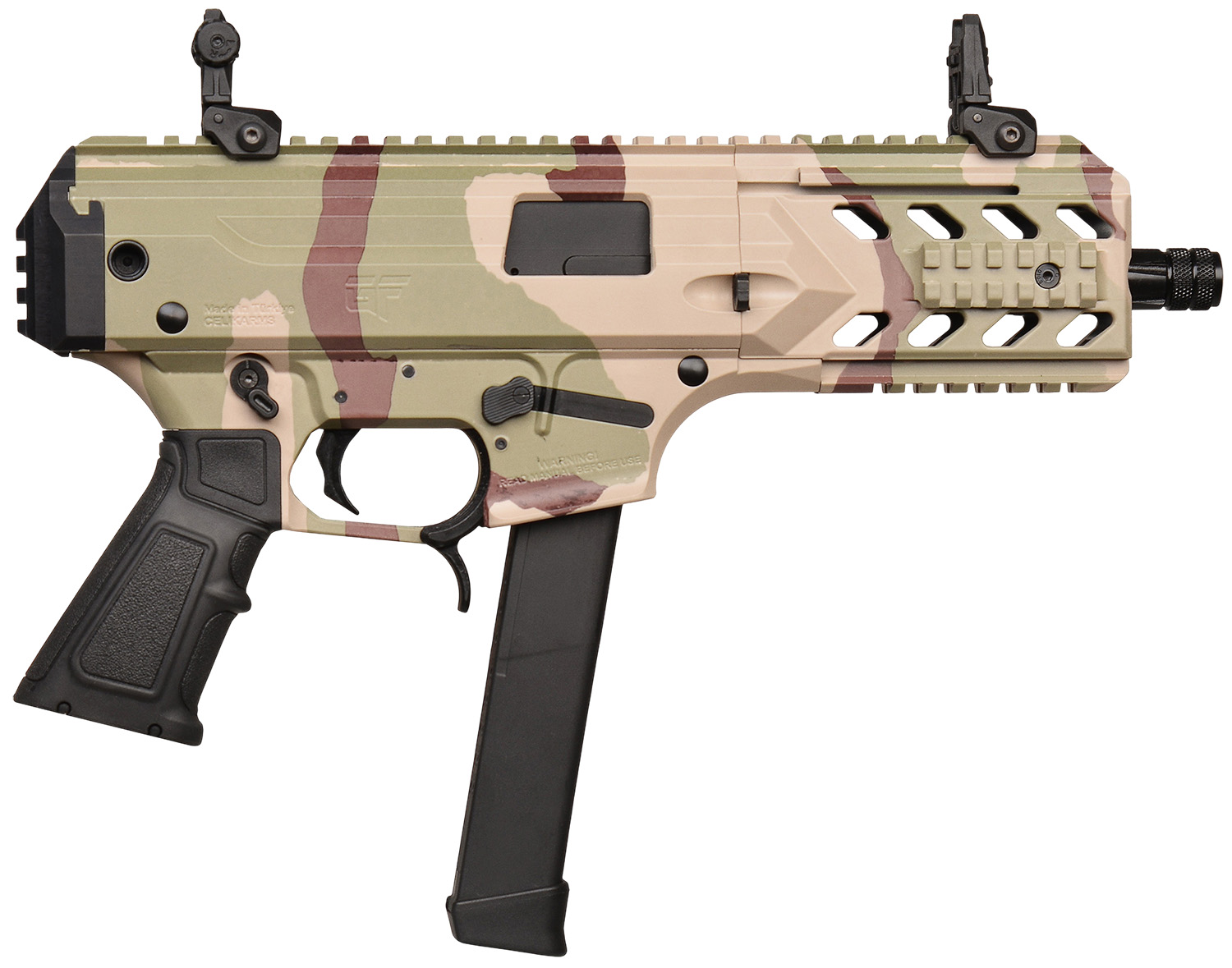 GForce Blade6 Semi-Auto Pistol 9mm 6" Camo