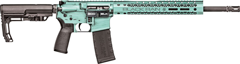 Black Rain Ordnance SPEC+ Fusion Rifle 300BLK 16" Tiffany Blue 30RD