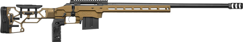 CZ 600 PLUS MDT 6MM CM 24" Bolt Action Rifle - Bronze
