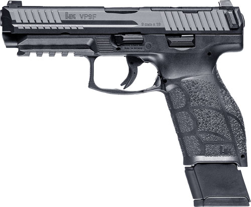 HK VP9A1 Optics Ready 9mm Pistol - 4.5" Barrel, Black