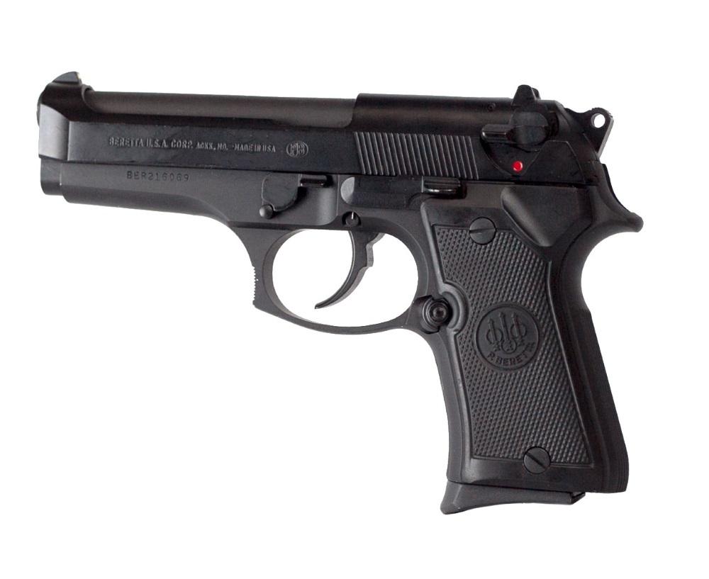 Beretta 92FS Compact 9mm Black 10+1